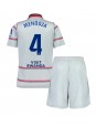 Otroški Nogometna dresi replika Atletico Madrid Rodrigo Mendoza #4 Tretji 2026-27 Kratek rokav (+ hlače) Otroški Nogometna dresi replika Atletico Madrid Rodrigo Mendoza #4 Tretji 2026-27 Kratek rokav (+ hlače)